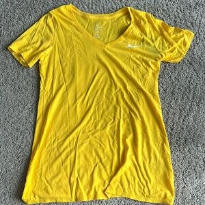 Nike sm yellow t-shirt